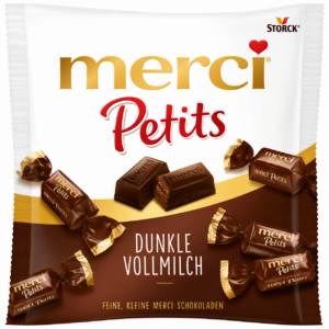 czekoladki merci petits dunkle vollmilch 125g ciemne mleczne storck de