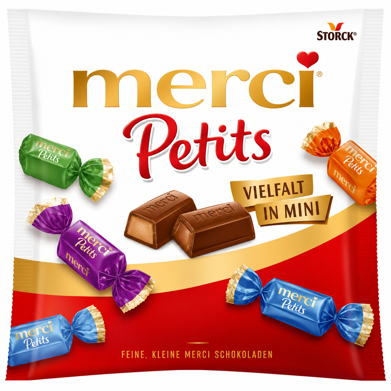 czekoladki merci petits chocolate collection 125g miks smaków storck de czekoladki merci petits chocolate collection 125g miks smaków storck de