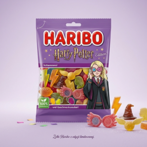 Żelki haribo harry potter luna lovegood 160g edycja limitowana z niemiec