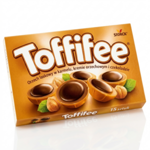 toffifee storck czekoladki orzech karmel krem bombonierka pyszna paka 125g