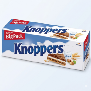 Strona Główna knoppers big pack wafelki orzechowe kakaowe z kremem z niemiec 15x25g