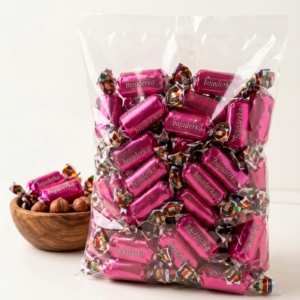 cukierki bajaderka 750g czekoladowe z nadzieniem czekoladki duża paczka praliny