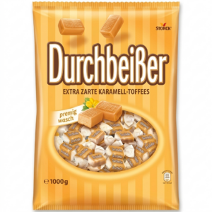 cukierki karmelki storck durchbeisser 1kg miękkie toffi z niemiec duża xxl